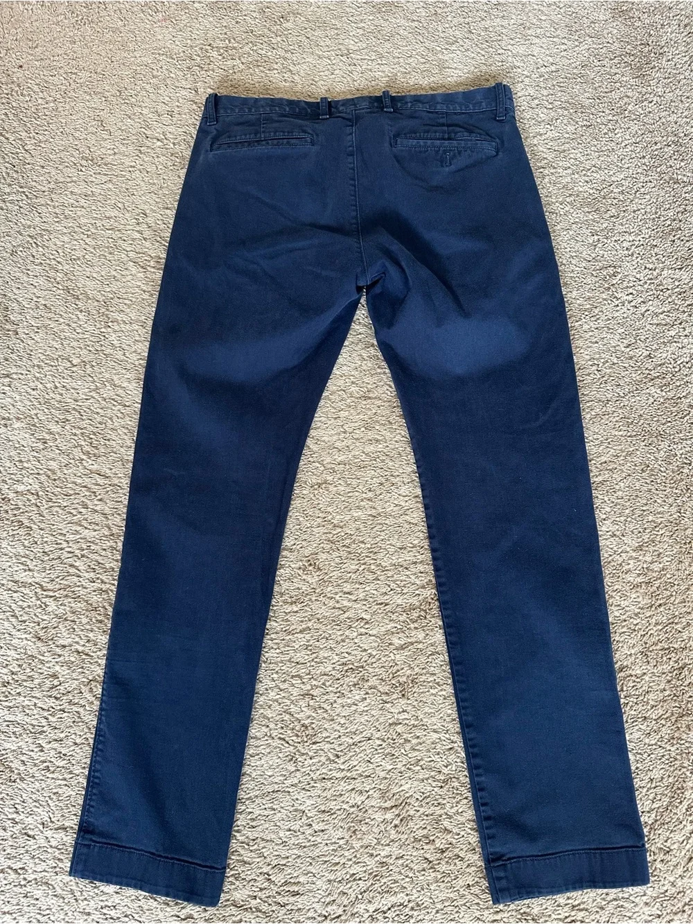 J. Crew Men's Navy Flex Chinos